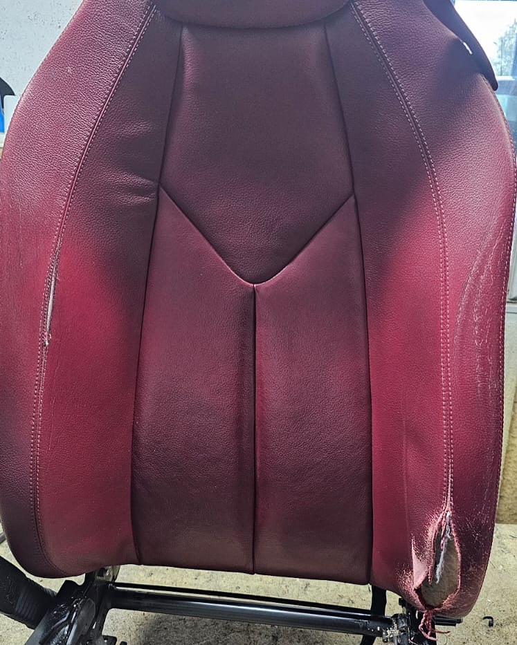 Sedili prima del ripristino